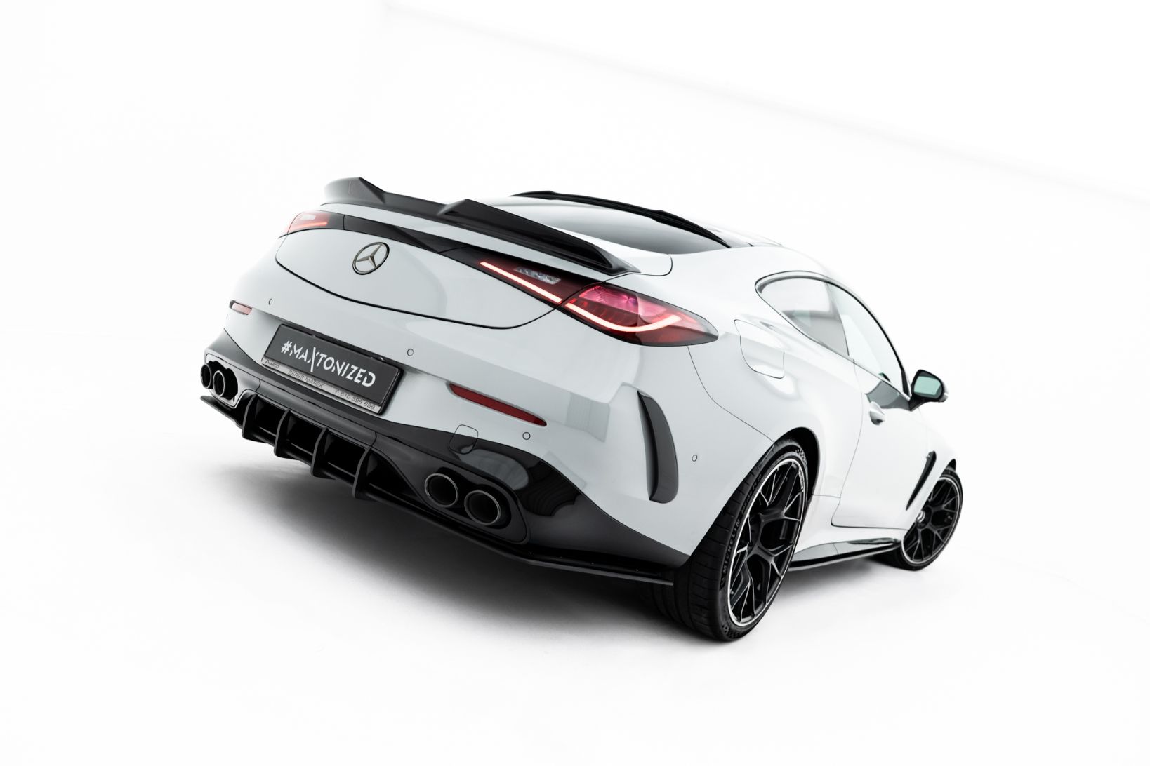 Street Pro Rear Diffuser Mercedes-AMG CLE 53 Aero C236 Maxton Design ...