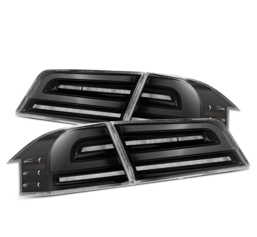 Model S Led Bar Rear Tesla Model S 2012-2021 Luxx-Series LED Tail Lights AlphaRex | DDESIGN
