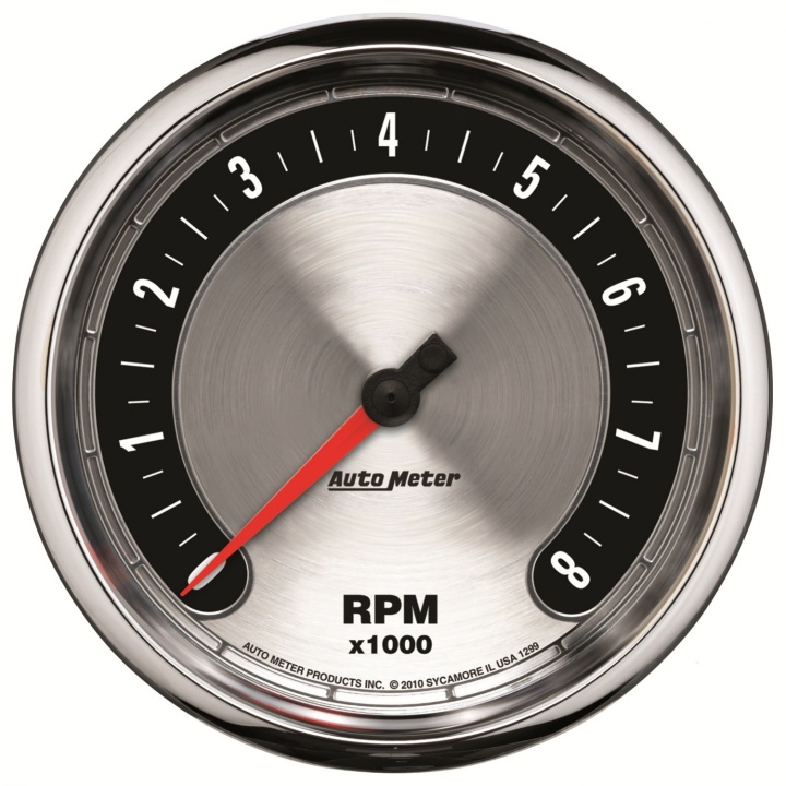Varvräknare 127mm 8k Rpm In-Dash American Muscle | DDESIGN
