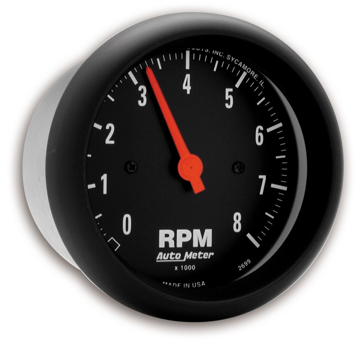Varvräknare 87mm 8k Rpm In-Dash Z-Series | DDESIGN