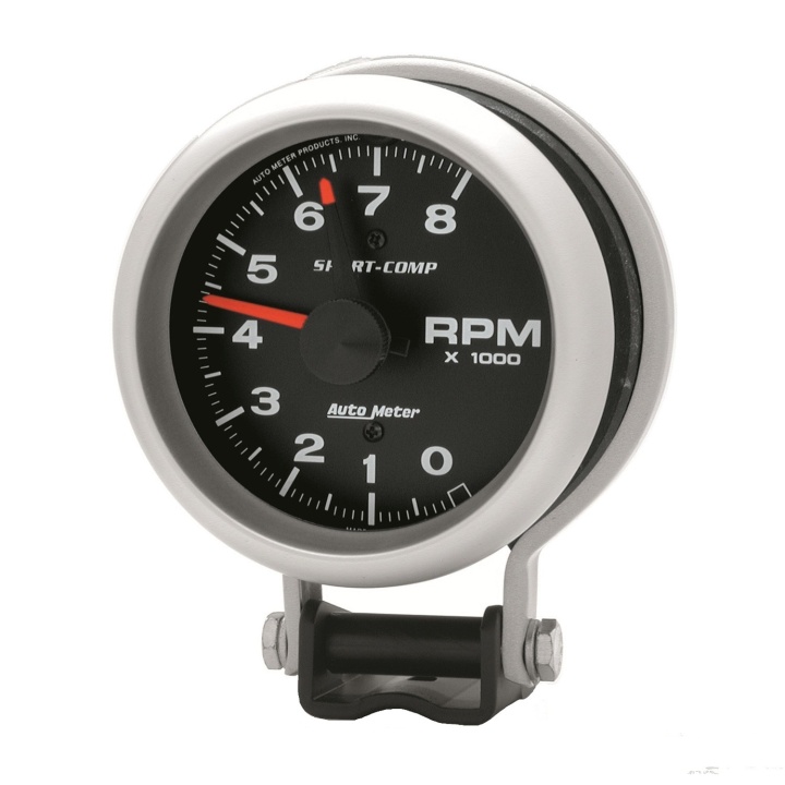 Varvräknare 3 3/100mm 8k Rpm Pedestal W/ Red Line Sport-Comp | DDESIGN