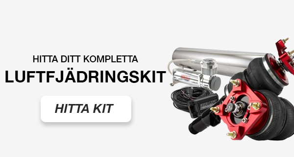 Kompletta luftfjädringskit till bra priser!