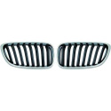  BMW 2-Series F22/23 13-17 Single Rib Chrome/Black Sports Grill / Kidneys Performance-Look DIEDERICHS