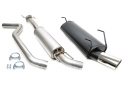 Saab 9-5 YS3E 1998-2003 TA Technix sports exhaust system
