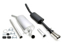 Saab 900 I AC4, AM4 1987-1994 TA Technix sports exhaust system