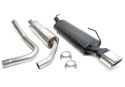 Saab 9-3 YS3D 1998-2002 TA Technix sports exhaust system