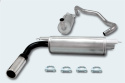 Volvo 240er P240, 242 1985-1993 TA Technix sports exhaust system