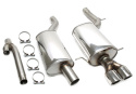 Audi TT 8N 1998-06/2006 TA Technix stainless steel system