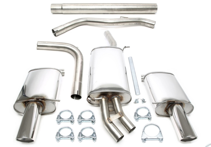 Audi A4 B7 8E 2005-2008 TA Technix Duplex stainless steel system in the group Select car model / Audi / A4 - S4 - RS4 (B7) 2004-2008 / Tuning / Exhaust at DDESIGN Scandinavia AB (02AU015-10D)