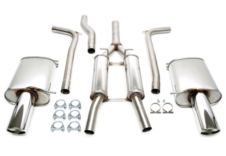 Audi A4 B7 8E 2005- TA Technix Duplex stainless steel system in the group Select car model / Audi / A4 - S4 - RS4 (B7) 2004-2008 / Tuning / Exhaust at DDESIGN Scandinavia AB (02AU016-10D)