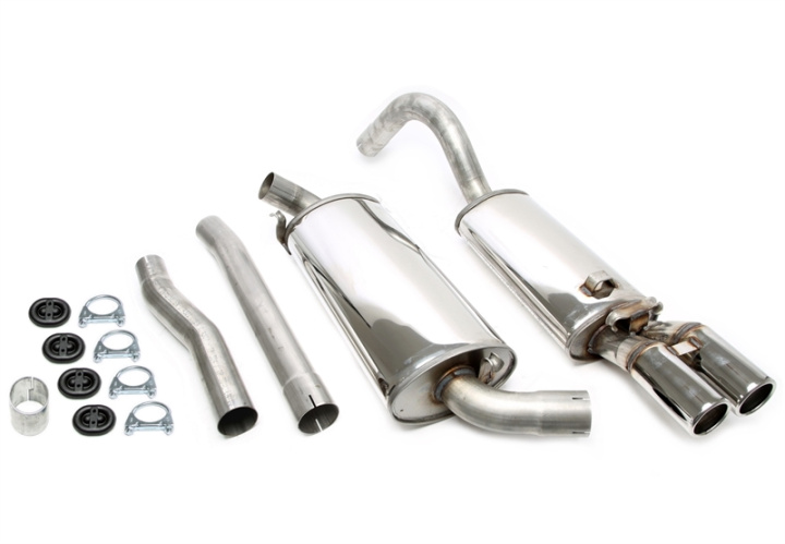 Audi Cabriolet 8G/B4 1991-2000 TA Technix stainless steel system in the group Select car model / Audi / 80 - 90 - 100 1966-1997 / Tuning at DDESIGN Scandinavia AB (02AU019-15)