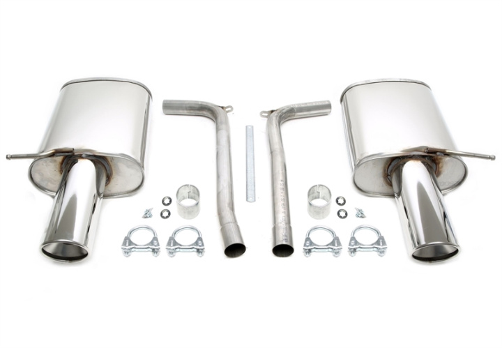 Audi A4 Quattro 8E-B7 2005-2008 TA Technix Duplex stainless steel system in the group Select car model / Audi / A4 - S4 - RS4 (B7) 2004-2008 / Tuning / Exhaust at DDESIGN Scandinavia AB (02AU028-10D)