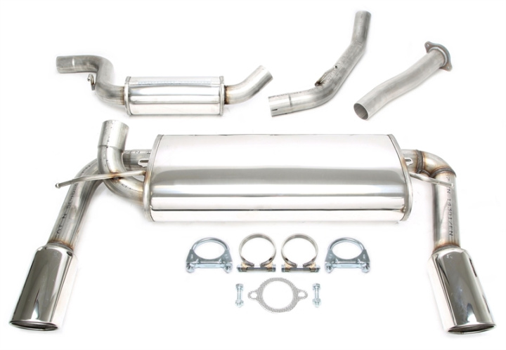 Ford Focus II DA3 2006- TA Technix Duplex stainless steel system in the group Select car model / Ford / Focus Mk2 Inkl. ST 04-10 / Tuning / Exhaust at DDESIGN Scandinavia AB (02FO002-10D)