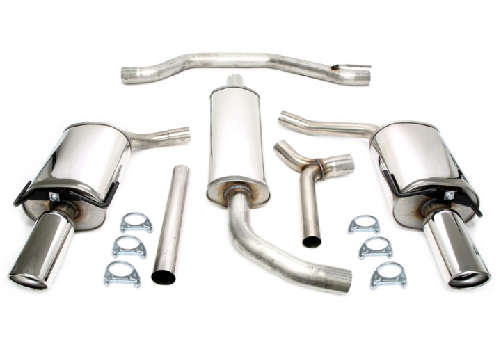 Saab 9-3 YS3F 2003- TA Technix duplex stainless steel system in the group Select car model / SAAB / 9-3 02-12 / Tuning at DDESIGN Scandinavia AB (02SA004-10D)