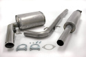 Volvo S60 I R 2000-2010 TA Technix sports exhaust system