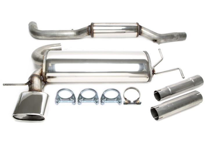 VW Golf IV 1J 1997-2005 TA Technix stainless steel system in the group Select car model / VW / Golf 4 97-04 / Tuning / Exhaust at DDESIGN Scandinavia AB (02VW004-15)