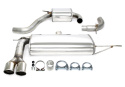 VW Scirocco III 13 2008- TA Technix stainless steel system