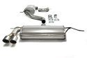 Audi/VW A3 / Golf V+VI A3 (8P) / Golf V (1K) / Golf VI (5K) 2003- TA Technix stainless steel system