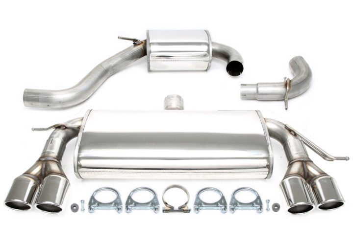 Audi/VW Golf V/VI/A3 1K/5K / 8P 2003- TA Technix Duplex stainless steel system in the group Select car model / Audi / A3 - S3 - RS3 (8P) 2003-2013 / Tuning / Exhaust at DDESIGN Scandinavia AB (02VW020-10D)