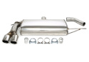 Audi /Volkswagen A3 / Golf V / Golf VI 8P, 1K 2003-2013 TA Technix stainless steel sport rear silencer