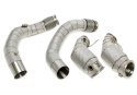 BMW X5 M F95 / X6 M F96 S63-Engine 2020-2022 Downpipe With Catalytic Converter & Heat Protection TA Technix
