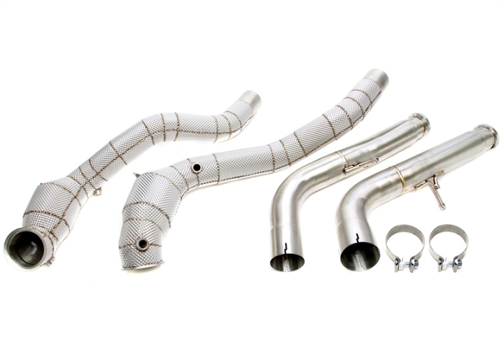 Mercedes Benz G-Class G500 / G63 AMG W463A 2018-2022 Downpipe With Catalytic Converter TA Technix in the group Select car model / Mercedes Benz / G-Class 90-18 (W463) / Tuning at DDESIGN Scandinavia AB (06MB024)