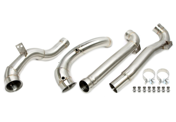 Mercedes Benz AMG GT GTS/GTC/GTR C190/R190 M178-Engine (100/80mm) 2014-2021 Downpipe Without Catalytic Converter TA Technix in the group Select car model / Mercedes Benz / AMG GT / GT S (C190) 2014-2023 at DDESIGN Scandinavia AB (06MB029)