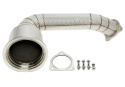 Porsche Panamera 4 3.0T Typ 971 2016-2020 Downpipe With Catalytic Converter & Heat Protection TA Technix