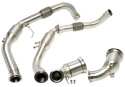 Porsche Panamera 4/4S 2.9T Med OPF/GPF Typ 971 2019+ Downpipe & Tailpipe Without Catalytic Converterer TA Technix