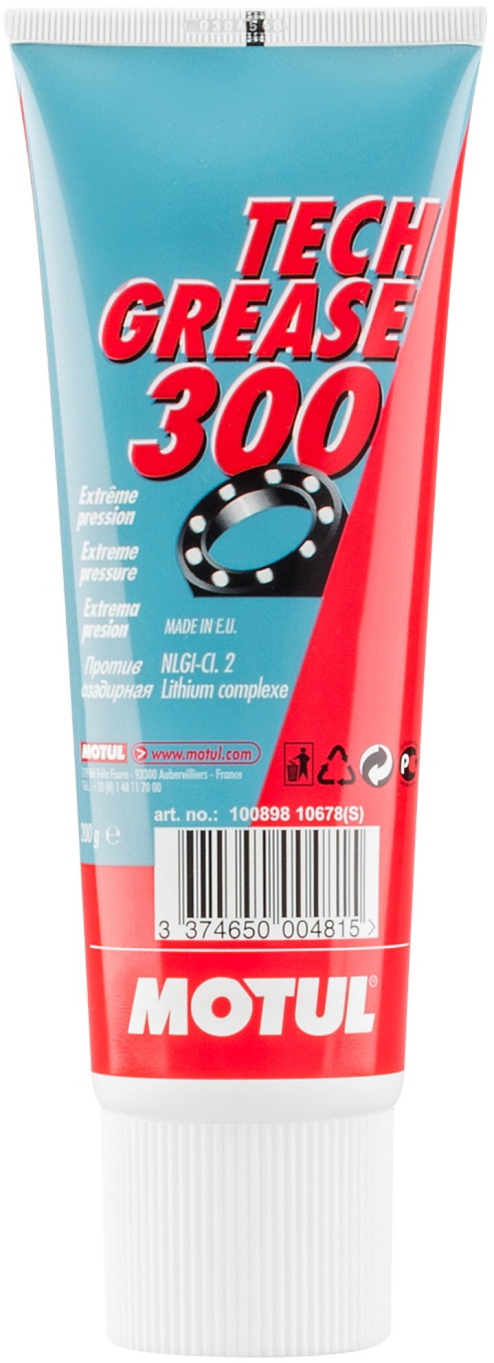 Motul Tech Grease 300 (Tub) 0,2 L in the group Tuning / Oils & Lubricants for the car / MOTUL Oils & Lubricants at DDESIGN Scandinavia AB (100898)