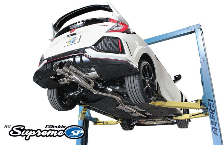 Honda Civic Type R 2017+ Supreme SP Cat-back (HG) GReddy in the group Select car model / Honda / Civic Type R FK8 17-21 / Tuning / Exhaust at DDESIGN Scandinavia AB (10158215)