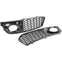 AUDI A4 B8 07-11 Honeycomb Black Lower Sports Grill RS-Look DIEDERICHS