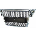  AUDI A4 B8 07-11 Honeycomb Chrome Sports Grill RS-Look DIEDERICHS