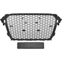  AUDI A4 B8.5 11-15 Honeycomb Black Sports grill RS-Look (with PDC) DIEDERICHS