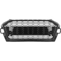  AUDI A4 B9.5 19+ (without Camera) Honeycomb Black Sports grill RS-Look DIEDERICHS