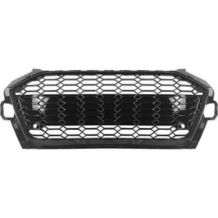  AUDI A4 B9.5 19+ (without Camera) Honeycomb Black Sports grill RS-Look DIEDERICHS in the group Select car model / Audi / A4 - S4 - RS4 (B9) 2015+ / Styling at DDESIGN Scandinavia AB (1020740)