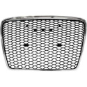 AUDI A6 C6 04-11 Honeycomb Chrome/Black Sports Grille RS-Look DIEDERICHS