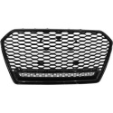  AUDI A6 C7 15-18 Honeycomb Black Sports grill RS-Look DIEDERICHS