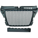  AUDI A3 8P 08-12 Honeycomb Black Sports Grill DIEDERICHS