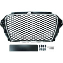  AUDI A3 8V 12-16 Honeycomb Chrome/Black Sports grill RS-Look DIEDERICHS
