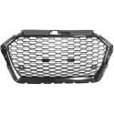  AUDI A3 8V 16-20 Honeycomb Glossy Black Sports Grill RS-Look (with PDC) DIEDERICHS