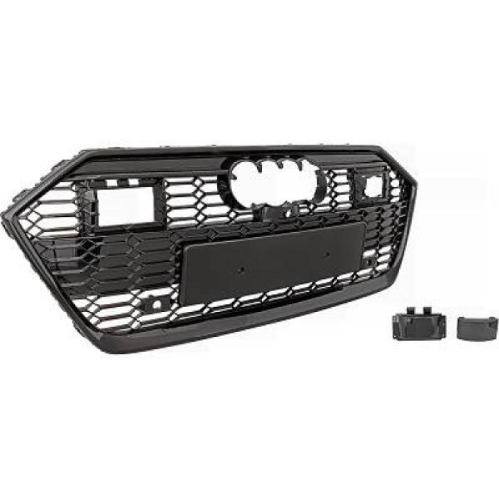  AUDI A7 4K 18+ Black Sports grill RS-Look (with PDC) DIEDERICHS in the group Select car model / Audi / A7 - S7 - RS7 (4K8) 2018+ at DDESIGN Scandinavia AB (1051241)