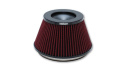 THE CLASSIC Performance Air Filter (6\'\' inlet ID, 3-5/8\'\' Filter Height) - designed for Bellmouth Velocity Stacks Vibrant Performance