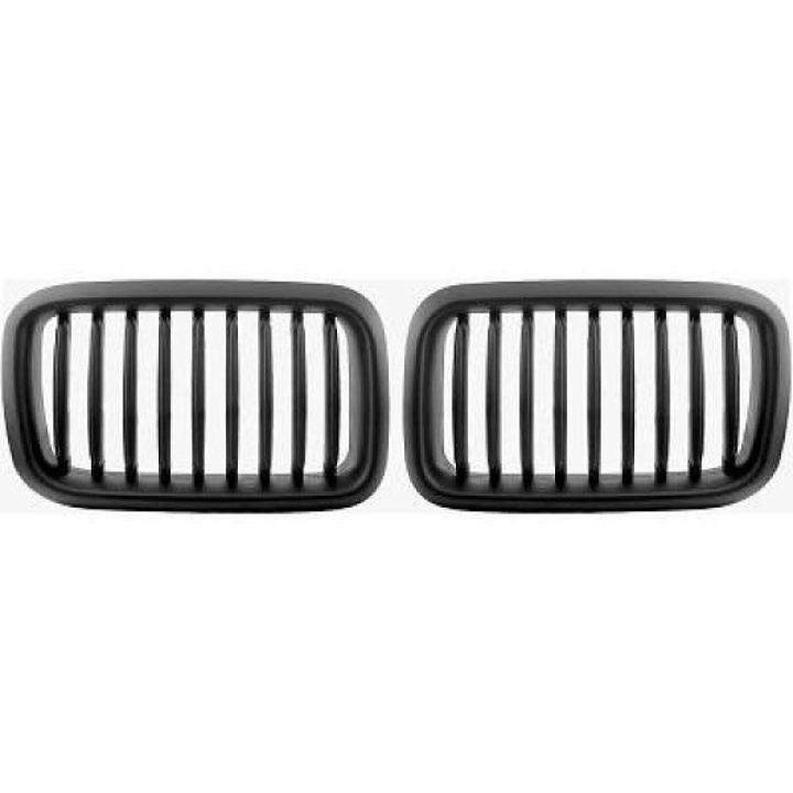  BMW 3-Series E36 91-96 Matt Black Sports grill DIEDERICHS in the group Select car model / BMW / 3-series (E36) 1990-2000 / Styling / Grilles at DDESIGN Scandinavia AB (1213340)