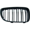  BMW 3-Series E46 01-05 Double-ribbed Glossy Black Sports Grill Sport-Look DIEDERICHS
