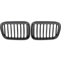  BMW 3-Series E46 Sedan/Touring 98-01 Single Rib Matt Black Sports Grill DIEDERICHS
