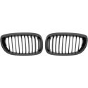  BMW 3-Series E46 Coupé/Cab 03+ Single Rib Gloss Black Sports Grill DIEDERICHS