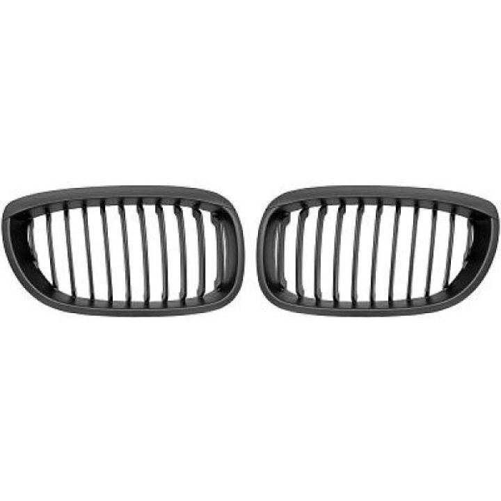  BMW 3-Series E46 Coupé/Cab 03+ Single Rib Gloss Black Sports Grill DIEDERICHS in the group Select car model / BMW / 3-series (E46) 1998-2005 / Styling / Grilles at DDESIGN Scandinavia AB (1214840)