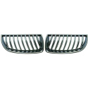  BMW 3-Series E90/E91 05-08 Chrome/Black Sports grill / Kidneys DIEDERICHS