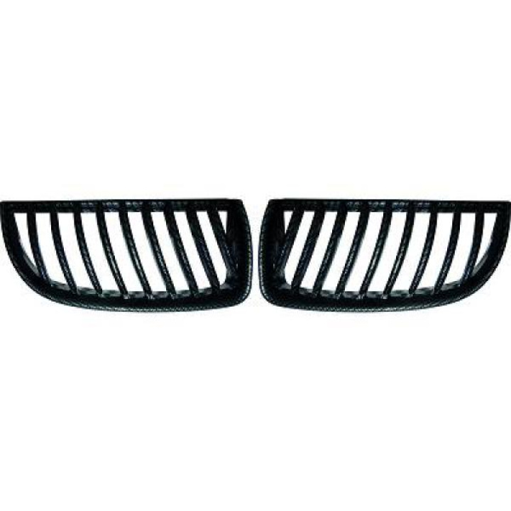  BMW 3-Series E90/E91 05-08 Carbon fiber look Sports grill / Kidneys DIEDERICHS in the group Select car model / BMW / 3-series (E90-E91) 2005-2012 / Styling at DDESIGN Scandinavia AB (1216440)